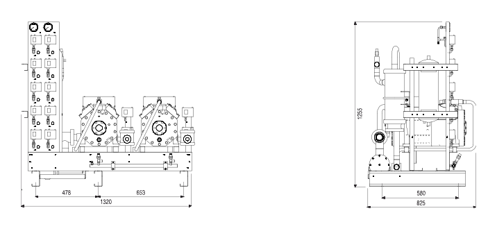 BRI COMPACT 2N/4EES-4Y dimension drawing
