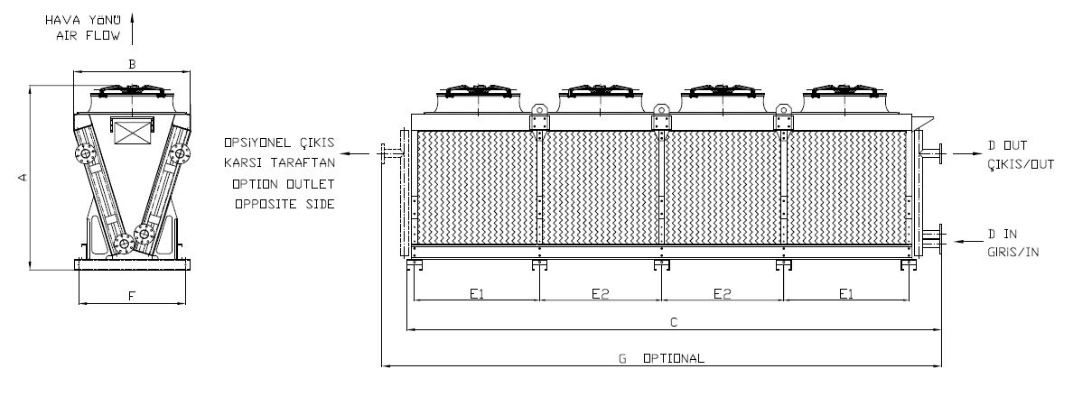 BE-480AD1-B01 dimension drawing