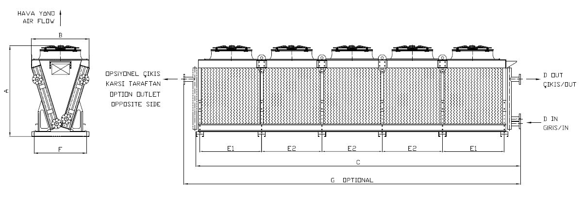BE-580BB5-B01 dimension drawing