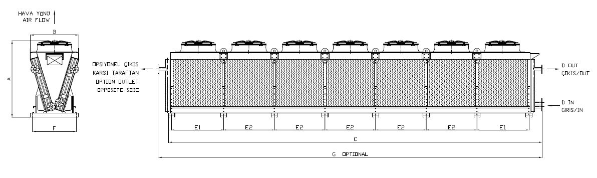 BE-780AB5-B01 dimension drawing