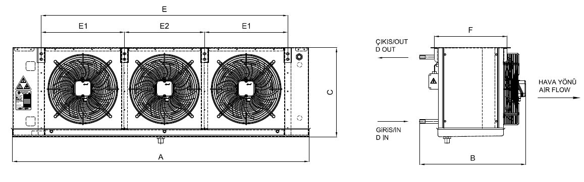 EB-G-330BB4-A01 dimension drawing
