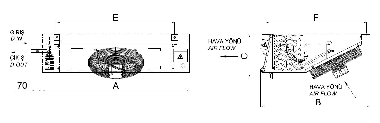 EG-130AB4-C21 dimension drawing