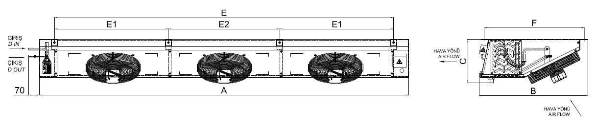 EG-330AB4-C21 dimension drawing