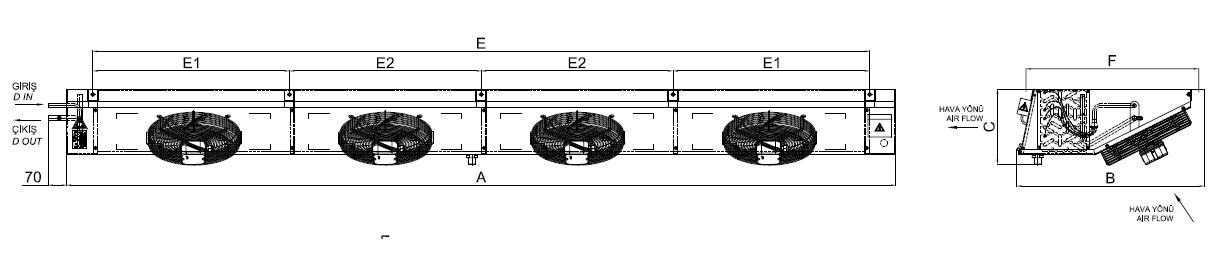 EG-430AC4-C21 dimension drawing