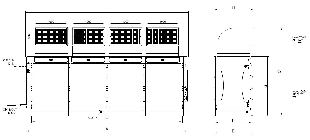 EK-SR-480BC4-A05 dimension drawing