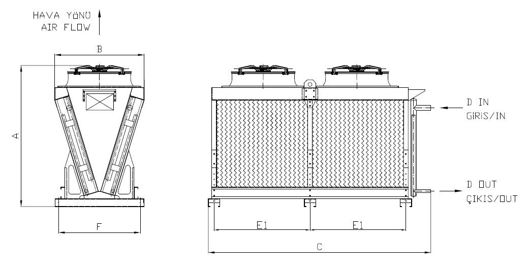 KC-263AA1-B01 dimension drawing