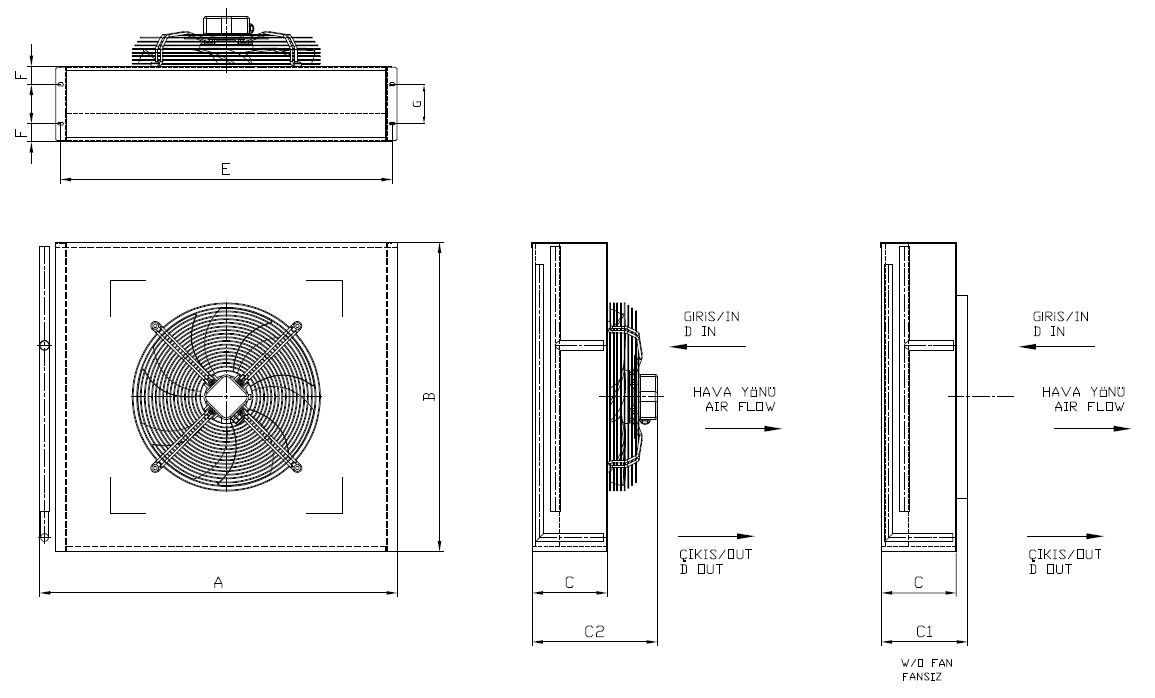 KT-117AB1-B03 dimension drawing
